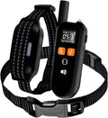 Dog Shock Collar with Remote Range 3300ft - Adjustable Vibration & Sound Modes - Waterproof Training Collar for Small, Medium & Large Dogs - IPX7 Rated Collar Rechargeable,1m Underwater Black & White