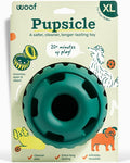 WOOF Pupsicle - Long-Lasting Interactive Dog Ball Toy to Keep Your Pup Busy and Distracted - Safe for Dogs - Low-Mess Design - Dog Toys for XL Dogs 75 lbs and Up
