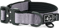 MADE TO ROAM Comfort Collar - Adjustable Nylon Dog Collar with Soft Comfortable Padding, Light Aviation Aluminum Metal Buckle for Small, Medium and Large Dogs (Montana Moonrise, Size 4)
