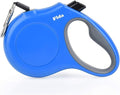 Fida Retractable Dog Leash, 16 ft Dog Walking Leash for Small Dogs up to 26lbs, Soft Grip, Tangle Free, Blue
