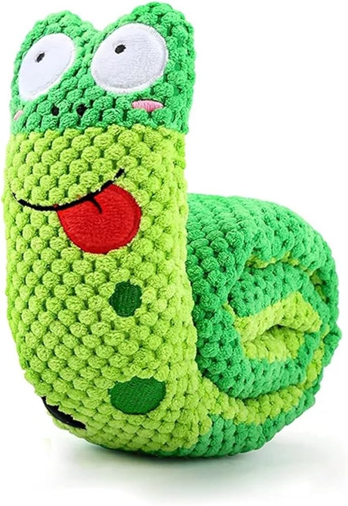 Dog Puzzle Feeder Interactive Toy Indestructible Plush Sound Squeak Hide Food Puppy Toys for Dogs Pet Supplies(B)