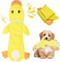 2 Pack Tough Interactive Tug of War Dog Toys for Small Dogs, Interactive Puzzle Toys,Squeaky & Crinkly, Stuffing-Free with Treat Pockets and a Water Bottle Pocket, Ideal for Puppy Small Pet Dogs