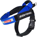 EzyDog Express Dog Harness - Adjustable Dog Harness for Large, Medium, and Small Dogs with Padded Ergonomic Anti-Chafing Design, Grip Handle, & Easy Side Buckle (XS, Blue)