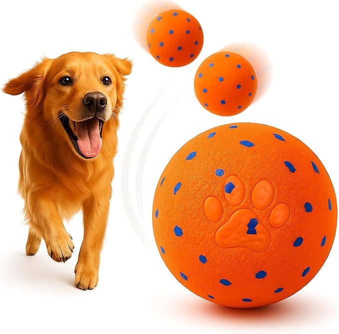 2025 Upgraded Smart Interactive Dog Toy, Durable E-TPU Material, Built-in Anti-mistouch Switch, for Large, Medium, and Small Dogs – Dog Toys to Keep Them Busy Indoors & Outdoors