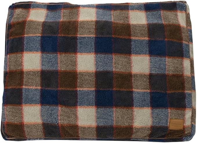 Pendleton Harding Tonal Berber Napper Dog Bed in Gray, M