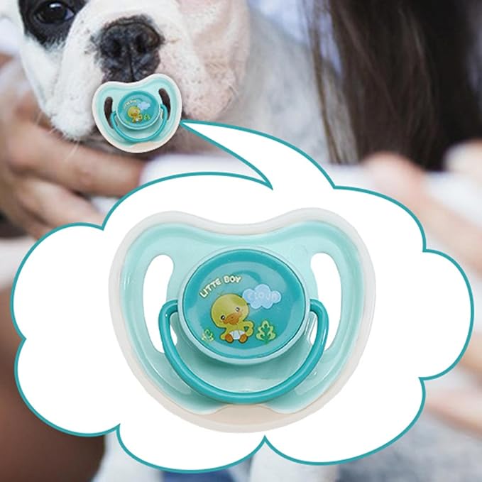 Puppy Pacifier - Silicone Puppy Teething Toys, Portable Dog Chewing Toys | Soft Bite Training Toy for Small Dogs and Puppies, Teething Relief for Puppies, Dog Chew Toy for Health