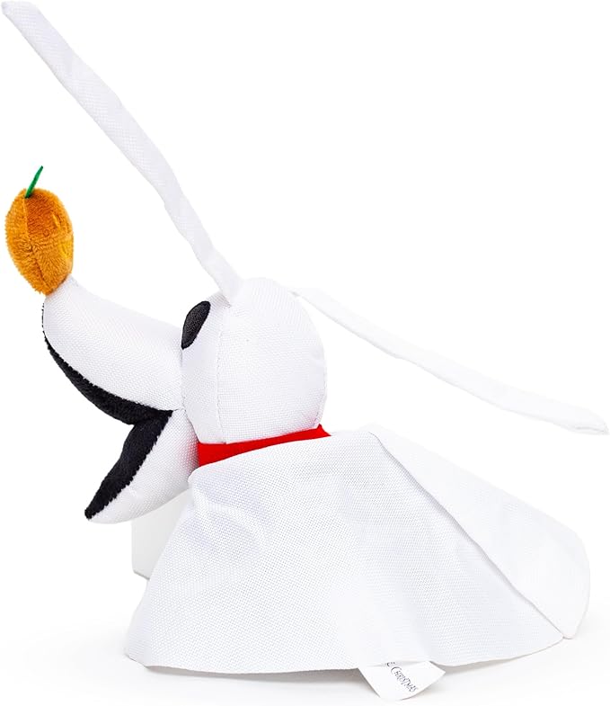 Buckle-Down Disney Dog Toy, The Nightmare Before Christmas Zero Pose Pet Toy, Ballistic Nylon Plush