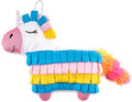 Dog Toys Plush with Squeaky & Treat Hiding Features - Mental Stimulation Enrichment Toy for Large Breed Dogs - Machine Washable Slow Feeder to Keep Dogs Busy，Fiesta Piñata