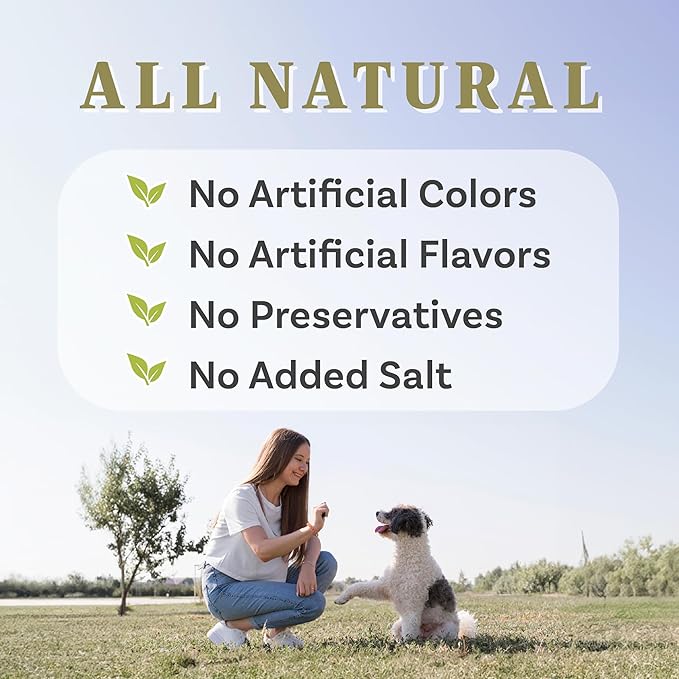 A Freschi srl Buffalo Dog Treats, All-Natural, Hypoallergenic, High Protein, Low Fat, Human Grade Puppy Chews – Healthy Grain-Free Training Treats, 4oz Jerky