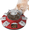 Dog Treat Puzzle Slow Feeder Toys, Dog Food Treat Dispenser/Slow Feeder/Interactive Enrichment Toys for Large/Medium/Small Dogs, Puppy Boredom Buster and Mentally Stimulating, Level 2 in 1