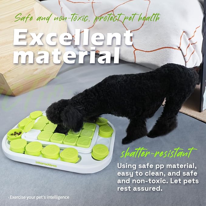 ALL FOR PAWS Dog Puzzle Toys,Treat Dispensing Dog Toys,Dog Enrichment Toys for IQ Training and Brain Stimulation,Dog Treat Puzzle,Dog Toys Interactive