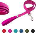 Wildebeest Funston Waterproof Dog Leash - Heavy Duty 4ft Long Leash for Small, Medium and Large Dogs - 1000D Nylon, Scratch & Stink-Resistant & Pill-Free - Nylon Wrap Handle (3/4" Wide, 4 ft Length)