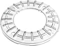 KADTC Clear Lid Replacement for Rotating Slow Feeder Dog Bowl – Transparent Top Cover Spare Part, Easy Swap, Hand Wash Only
