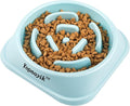 Slow Feeder Dog Bowls for Healthy Eating, Non-Slip and Anti-Choking Design, Reduces Bloating & Overeating for Large Dogs, Easy to Clean