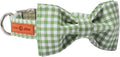 Lionet Paws Dog Collar with Bowtie, Durable Adjustable and Comfortable Collar for X-Small Dogs and Cats, Neck 8-12in