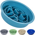 AVERYDAY Slow Feeder Dog Bowls for Large Breeds Fits Raised Feeding Station, Puzzle Dog Food Bowls to Slow Down Eating, Dogs Feeding Bowl with Non-Slip, Slows Feeder Pet Bowl for Wet and Dry Food