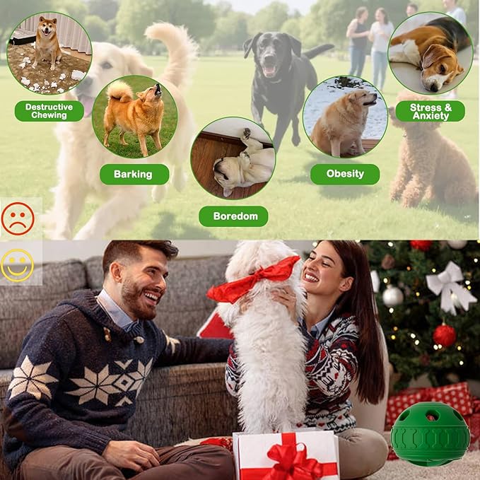 2 in 1 Interactive Dog Toy and Silicone Tray with Lid, Dog Enrichment Toys for Large Dogs 25-75 lbs, Freezable Dogs Chew Toy to Keep Them Busy, Frozen Treat Dispensing for Slow Food Training