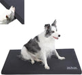 Durable Outdoor Dog Bed Chew Proof Stable Crate Mat Indoor cat Bed Anti Mild Bite Kennel Pad with Removable Fully Waterproof Cover (Charcoal, Medium(30x19x1.5in))