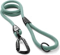 MADE TO ROAM Premium Explorer Leash - Climbing Rope Leash with Autolocking Aviation Aluminum Carabiner - Florida Seaside, 4ft