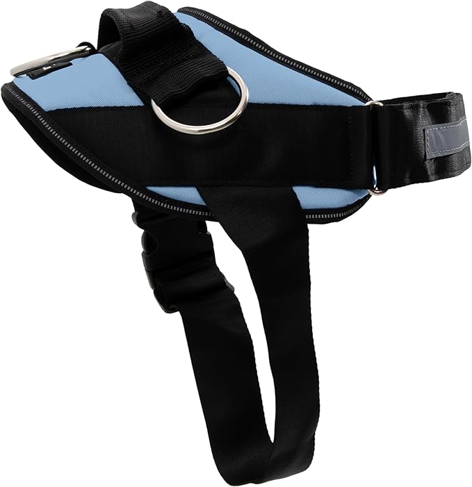 ShawnCo Essential Dog Harness, No-Pull Pet Vest with 3 Leash Clips, No Choke, Reflective, Adjustable and Padded, for Easy Walking and Training for Small, Medium and Large Dogs (Moonglow, XS)