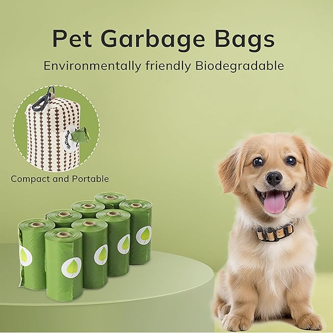 Dog Poop Bags, 690 Counts (8 Rolls) Unscented & Leak-Proof Dog Waste Bags, Eco-Friendly Poop Bags for Dogs, Extra Thick Pet Waste Bags for Dog Waste Dispenser