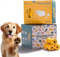 Dog Poop Bags Rolls Extra thick and Guaranteed Leak Proof Poop Bags for Dogs,600 Count 40 Rolls,Unscented,Cornstarch Based Doggie Poop Bag for Puppy and Big Dogs