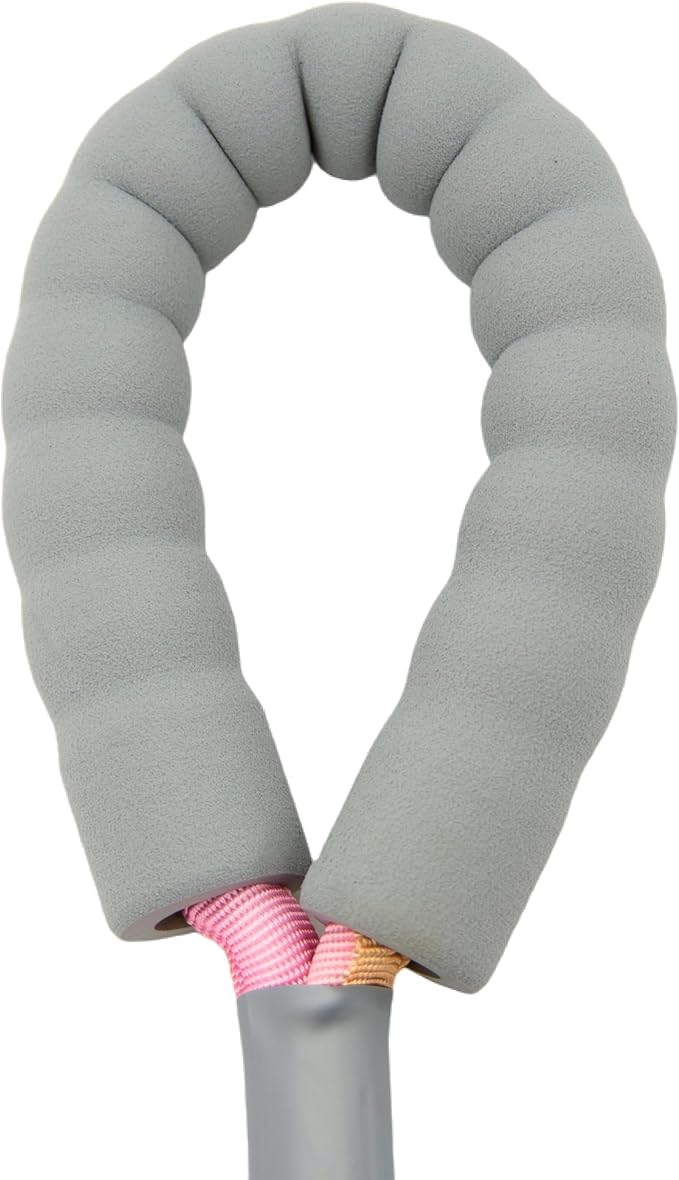 Ombré Shock-Absorbing Dog Leash with Padded Handle, Heavy Duty Bungee Leash for Large Dogs, 1.2–1.7 m(4–5.5 ft) (Pink-Orange Ombré)