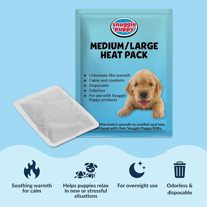 Snuggle Puppy SmartPetLove Special Edition Toys - Heartbeat Puppy for Dogs - Pet Anxiety Relief and Calming Aid - Comfort Dog Toys for Behavioral Training in Doodle
