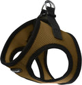 Bark Appeal Carmel Brown Step-in Dog Harness for 2XL to 3XL Sized Pets – Updated Sizing, Re-Measuring is Essential – Soft Vest Harness – Anti-Choke with Adjustable Strap & Heavy Duty Clip – XXXL