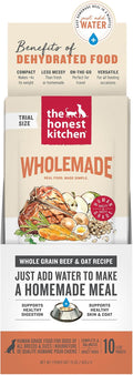 The Honest Kitchen Human Grade Wholemade™ Dehydrated Whole Grain Beef & Oat Dog Food, 1.5 oz x10