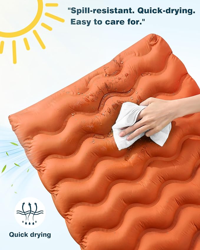 Orthopedic Dog Bed Outdoor Waterproof Dogs Crate Bed for Large Medium Small Dogs, Washable Cooling Dog Bed Mat with Removeable Cover & Memory Foam（30" x 20", Brown