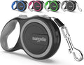 Emperor Pets 26 ft Retractable Dog Leash - Heavy Duty Retractable Pet Leash with Anti-Slip Grip - Reflective Dog Leash Tape for Medium to Large Dogs up to 100 lbs -GY26