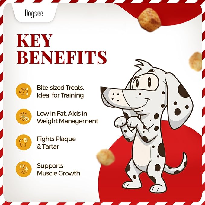 Dogsee Chew Mini Pops for Dogs and Puppies - Cheese | Dental Treats | High Protein | High Calcium | Low Fat | Helps Fight Plaque & Tartar | Weight Management - 4.4 lb | High Calcium