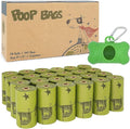 Ley's Dog Poop Bags 360 Count, Lavender Extra Thick Waste Bags with Dispenser, 100% Leak-Proof Doggie Bag Refill Rolls