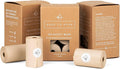 MADE TO ROAM On Dooty Bags - Plant Based Dog Poop Bag Rolls, Extra Thick, Leak Proof, Unscented Dog Waste Bags (Set of 3 Boxes, 270 Bags Total) - Carolina Blooms
