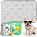 FXW Washable Pee Pads for Dogs, Leak-Proof & Non-Slip, Specifically Designed for 30inch Cages, 18" x 29" Rectangle, Khaki, 1 Pack