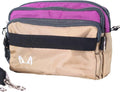 Dog Training Fanny Pack/Treat Bag with Removable Insulated Sleeve and Multiple Compartments, Color Black (Lilac sandstone)