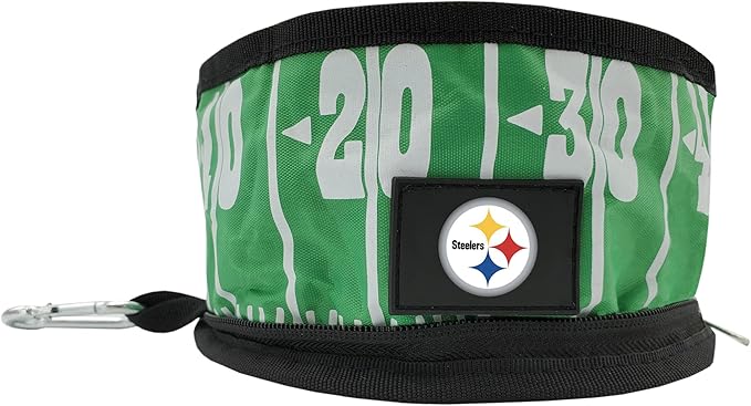 Pets First NFL Collapsible Pet Bowl