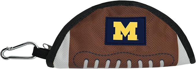 Pets First NCAA Michigan Wolverines Collapsible Dog Travel Bowl Set, 2 Pack Food & Water Bowls for Dogs, Best Portable & Lightweight Leak-Proof Dog Bowls for Travel