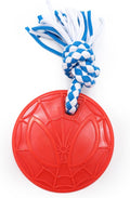 ZippyPaws Marvel ZippyTuff Teetherz - Teething Dog Toy for Puppies, Tough Dog Chew Toy for Aggressive Chewers, Spider-Man