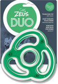 ZEUS Duo Ninja Star Strong Dog Chew Toy for Active Chewers, Long Lasting Mint Scent