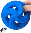 Indestructible Dog Toys,Dog Toys for Aggressive Chewers -Durable & Non-Toxic Natural Rubber,Dog Chew Toys,Dishwasher Safe, Interactive Dog Chew Toys for Small Medium Large Breed Dogs,Navy