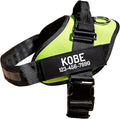 PawPawify Personalized No Pull Dog Harness with 2 Custom Name & Phone Patches, Reflective Breathable Pet Vest for Walking Training, Adjustable Heavy Duty Service Dog Vest for Small Medium Large Dogs
