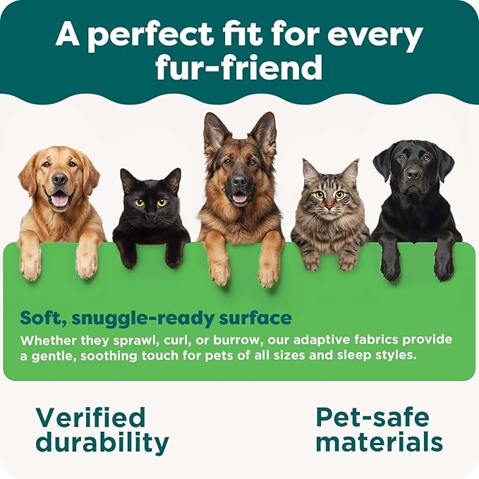 Furhaven Dog Bed for Small Dogs & Indoor Cats, 100% Washable, Sized to Fit Crates - Sherpa Fleece Bolster Crate Pad - Gray, Small