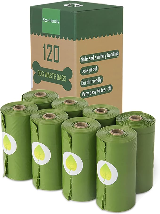 Dog Poop Bags, 690 Counts (8 Rolls) Unscented & Leak-Proof Dog Waste Bags, Eco-Friendly Poop Bags for Dogs, Extra Thick Pet Waste Bags for Dog Waste Dispenser