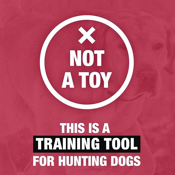 HUNTMARK Dog Bumpers – Standard Fetch Trainer for Hunting and Sporting Dogs – Puppy Training Dummy with Textured Pattern – Color-Spectrum Retrieving Bumpers – 12 x 2-inch