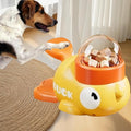Interactive Dog Treat Dispenser Toy, 3 Adjustable Food Outlets, Puzzle Feeder for Small Medium Dogs