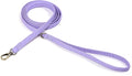 Organic Cotton Dog Leash for Small,Medium and Large Breed,Brass Hardware Pet Leash for Walking,Running and Training 6FT