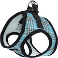 Bark Appeal Blue Plaid Step-in Dog Harness for 2XL to 3XL Sized Pets – Updated Sizing, Re-Measuring is Essential – Soft Vest Harness – Anti-Choke with Adjustable Strap & Heavy Duty Clip – XXXL