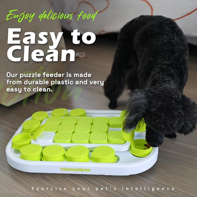 ALL FOR PAWS Dog Puzzle Toys,Treat Dispensing Dog Toys,Dog Enrichment Toys for IQ Training and Brain Stimulation,Dog Treat Puzzle,Dog Toys Interactive